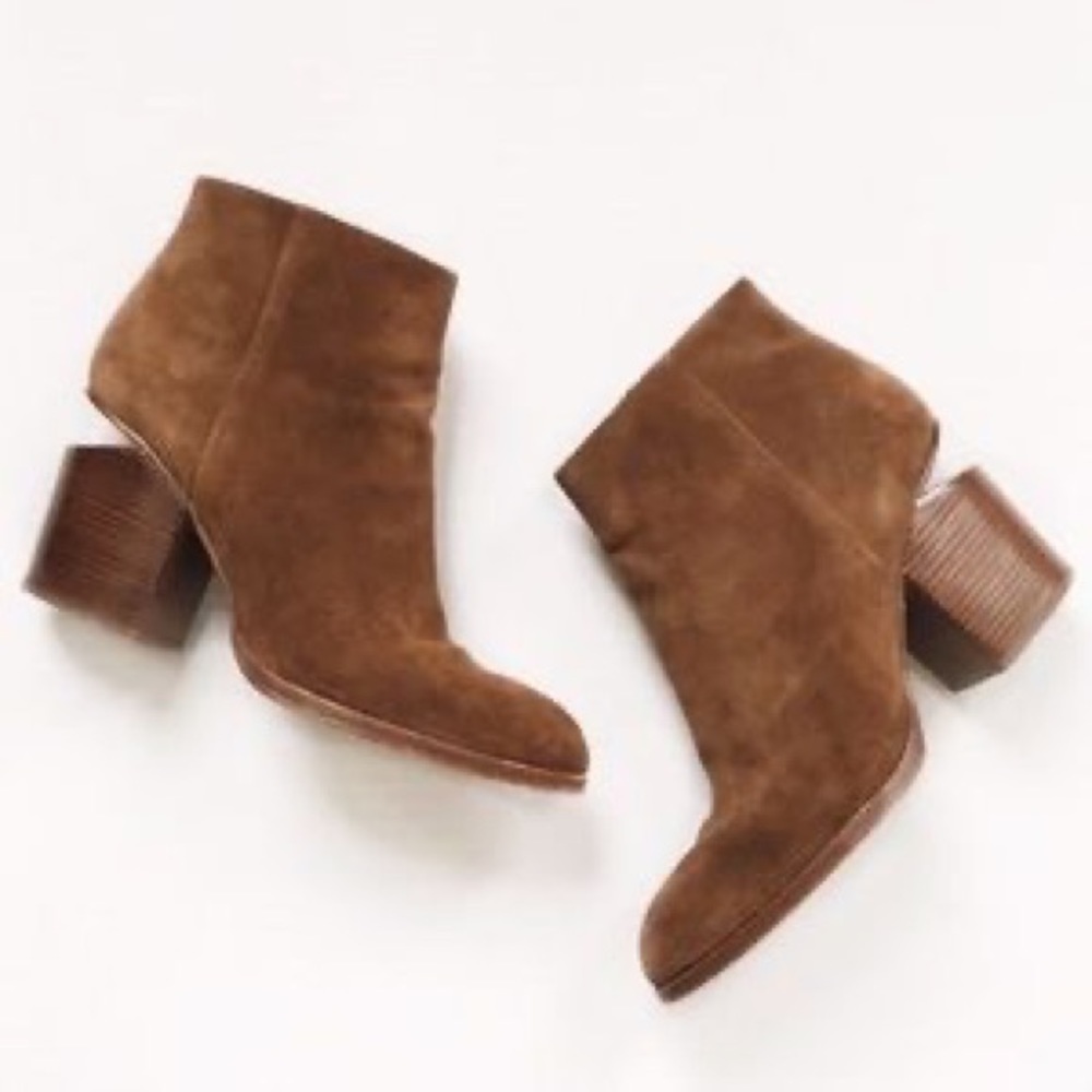 𝅺Alexander Wang Gabi Suede Tilt-Heel Bootie - Picture 8 of 8
